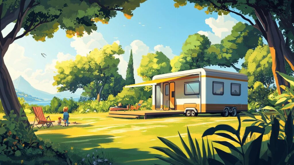 Camping et location de mobil-home : votre logement proche de Leclerc pour des vacances en famille